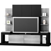 Rack Dakar - Cinza/Preto - Artely